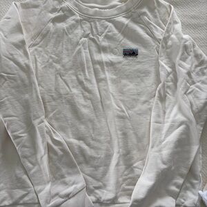 Patagonia Gray Sweatshirt with Logo